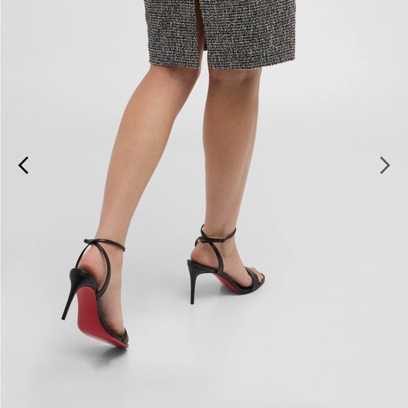 Loubigirl Ankle-Strap Red Sole Sandals - Picture 2 of 7